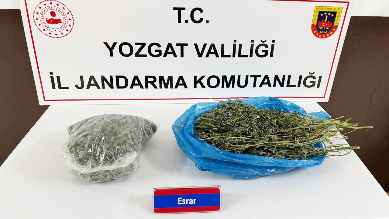 Boğazlıyan'da Zehir Tacirine Darbe: 740 Gram Esrar Ele Geçirildi