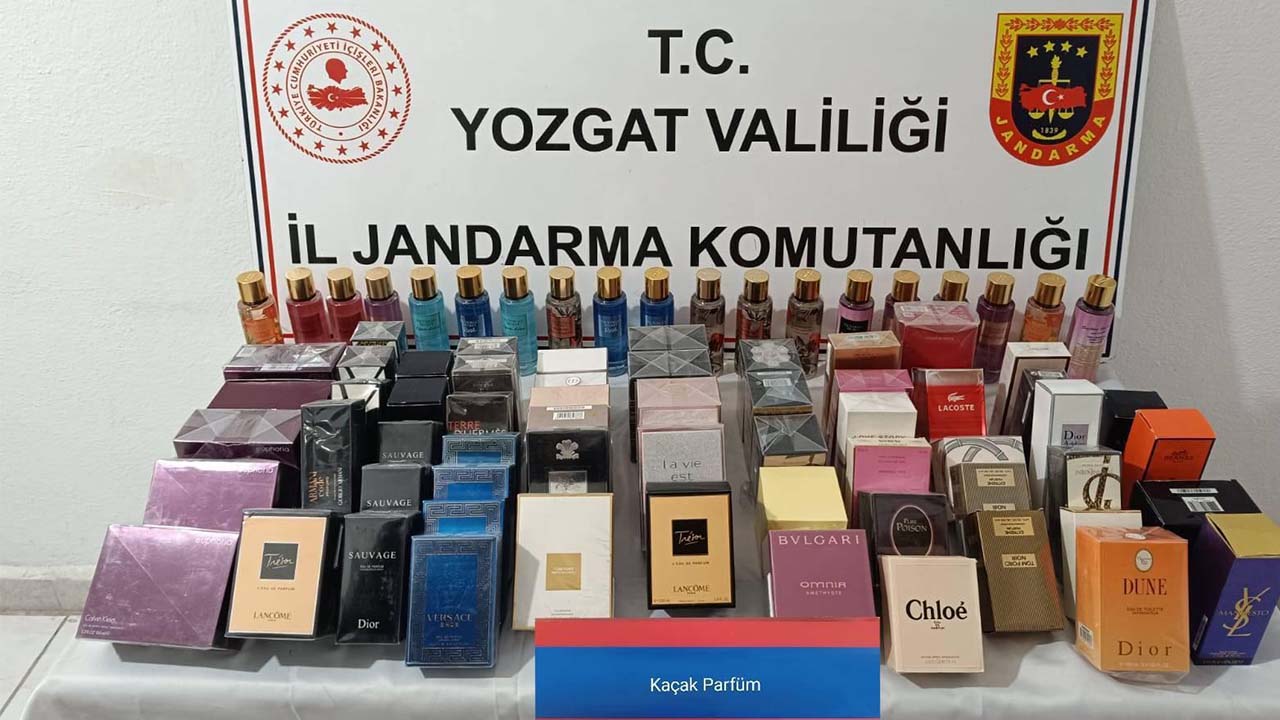 Yozgat’ta 750 Bin TL’lik Kaçak Parfüm Ele Geçirildi