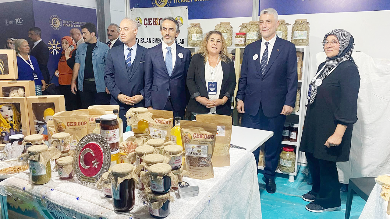 Yozgat Kadın Kooperatifleri Erzurum’da memleketi tanıttı