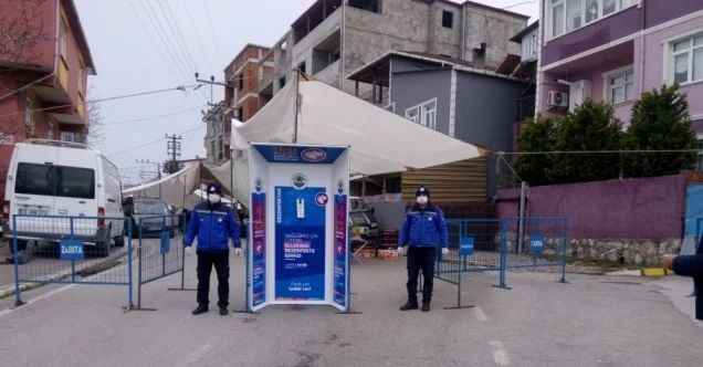 Dilovası’nda pazar giriş ve çıkışları kontrol altına alındı