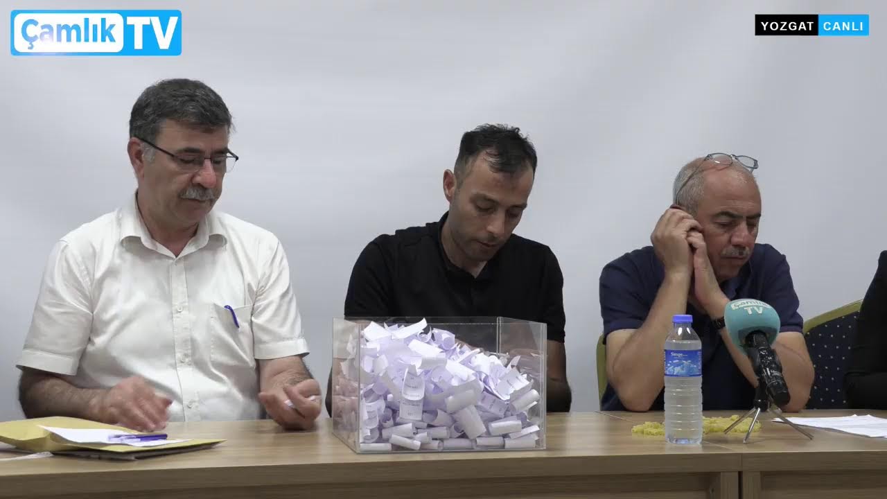 Yozgat Milli Eğitim Müdürlüğü İşçi Alımı Kura Çekimi Çamlık TV Ekranlarında