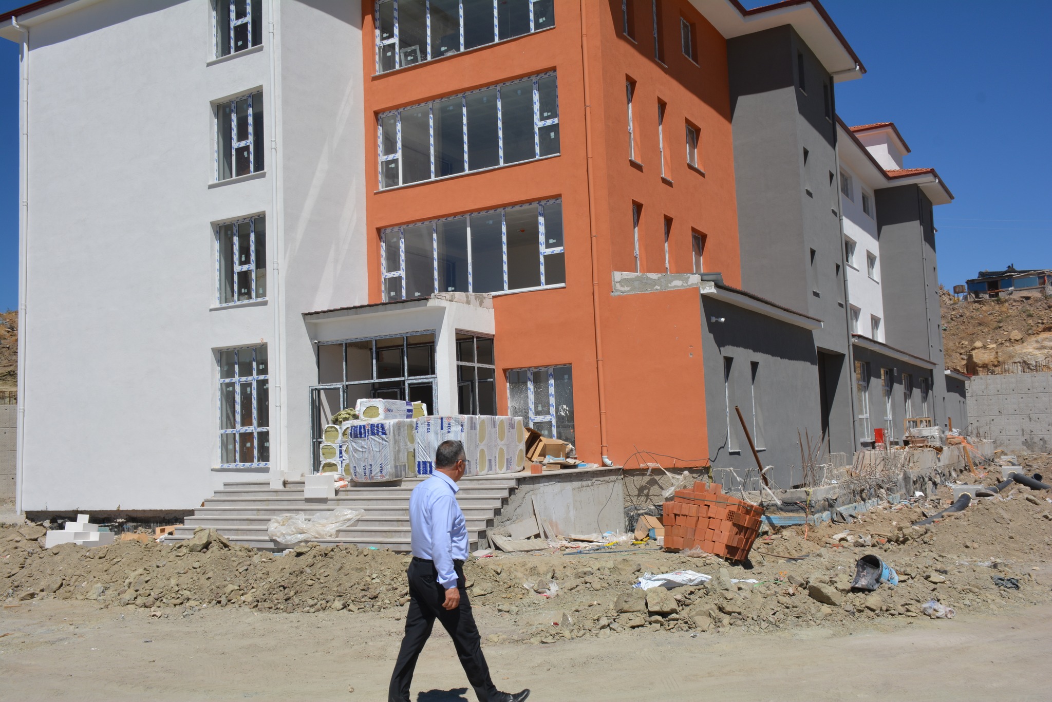 Yozgat’ın Yeni Meslek Lisesi Yükseliyor