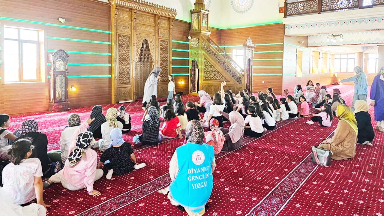 Yozgat İl Müftülüğü’nden Yaz Kur’an Kursu Öğrencilerine Renkli Program