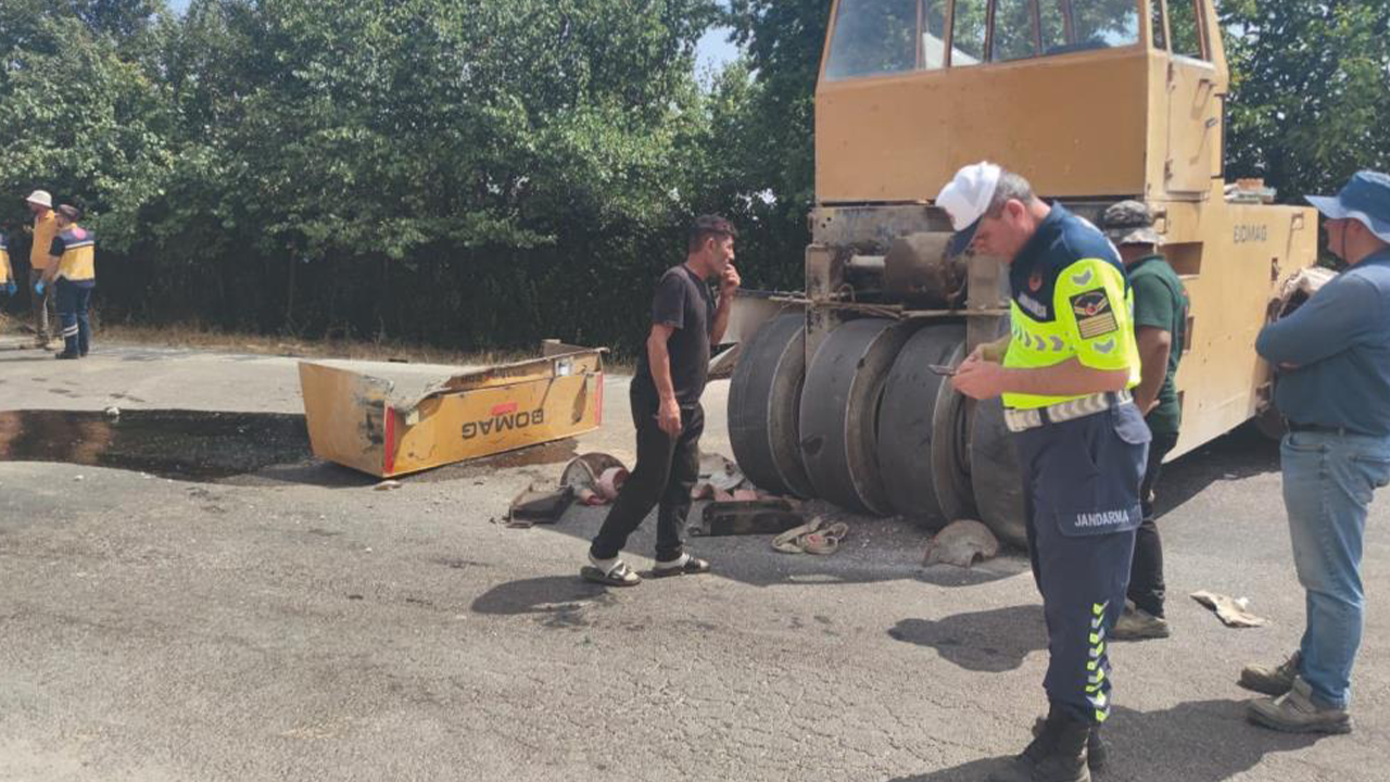 Sorgun’da Hafif Ticari Araç Silindire Çarptı: 1 Ölü 1 Yaralı