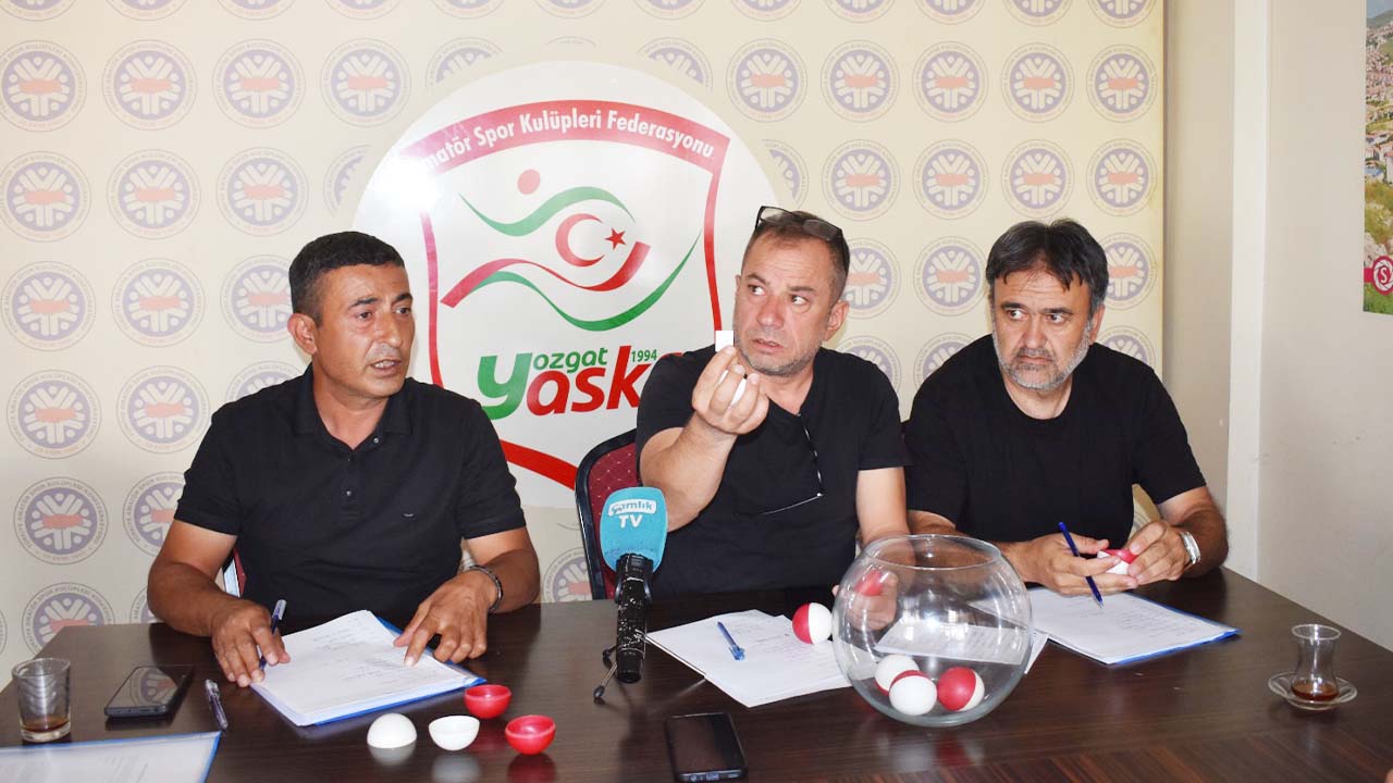 Yozgat’ta 2025-2026 Sezonu 1. Amatör Küme Fikstürü Çekildi: 8 Takım Yola Çıkıyor!