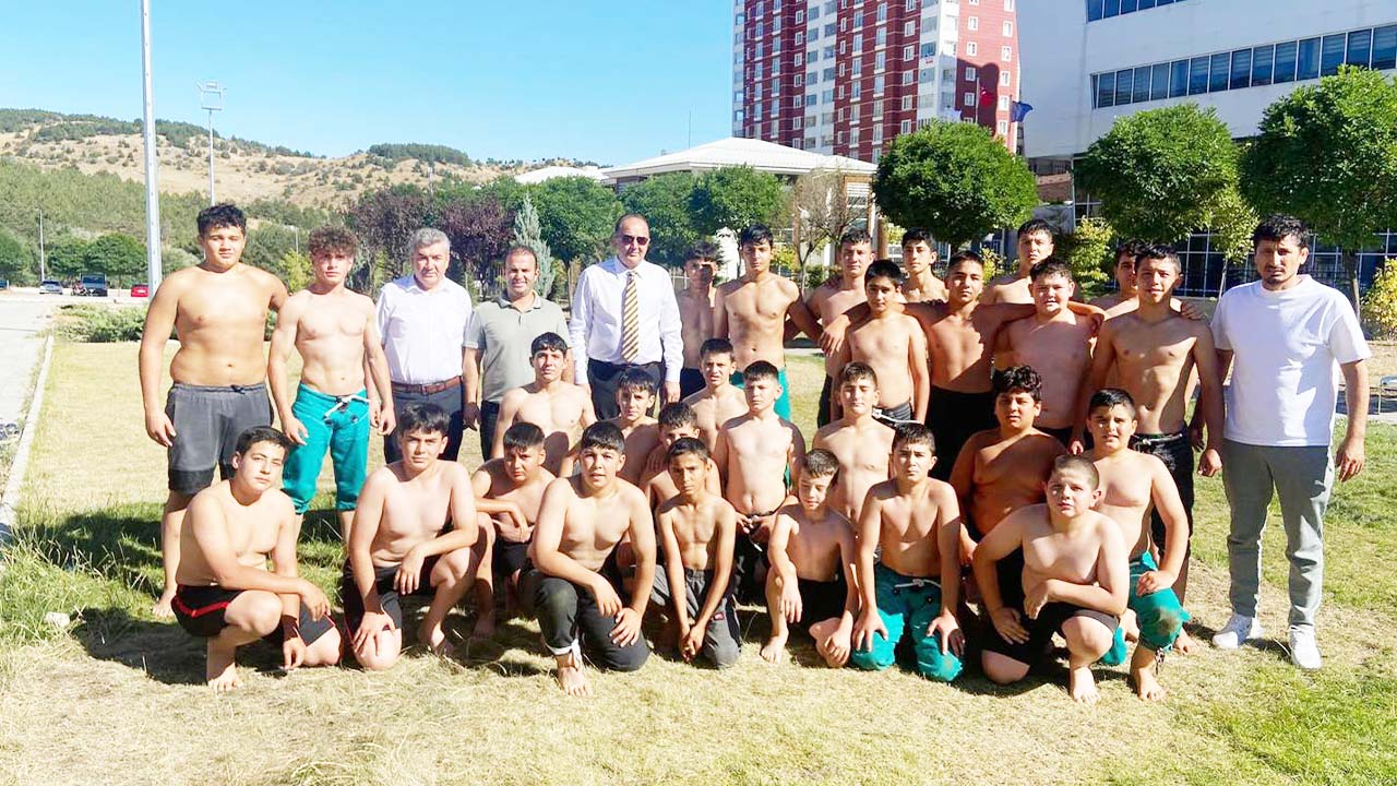 Yozgat Er Meydanı'nda Genç Sporculara Destek!