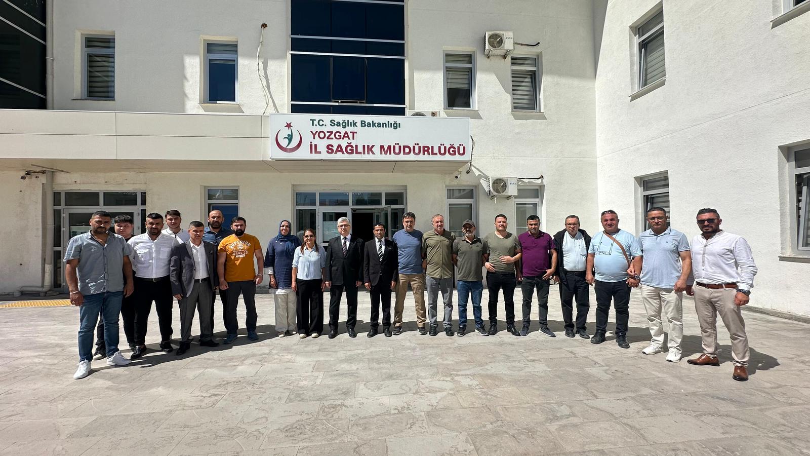 YURT Eğitim Sendikası Genel Başkanı Hakan Çeliksoy’dan Hayırlı Olsun Ziyareti