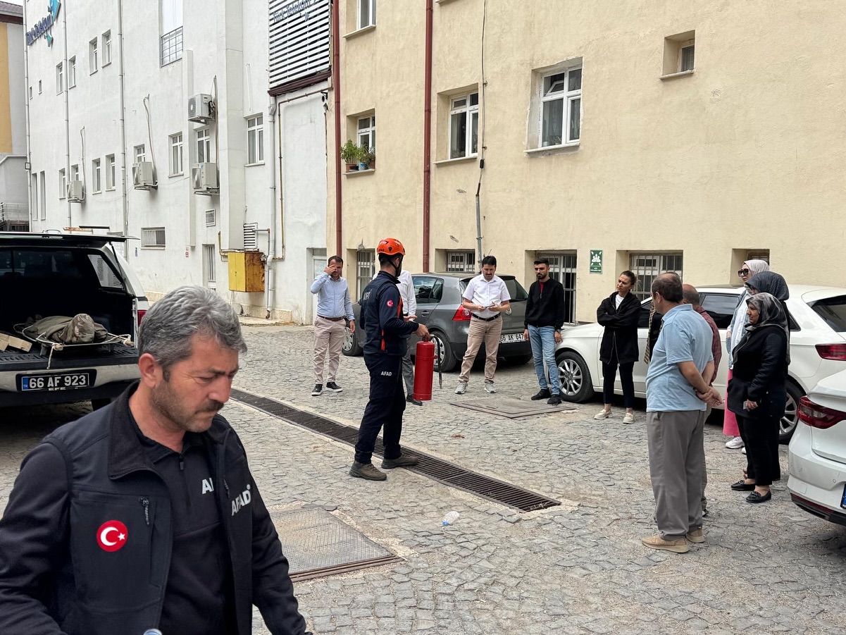 Yozgat’ta PTT Personeline AFAD’dan Afet Farkındalık Eğitimi