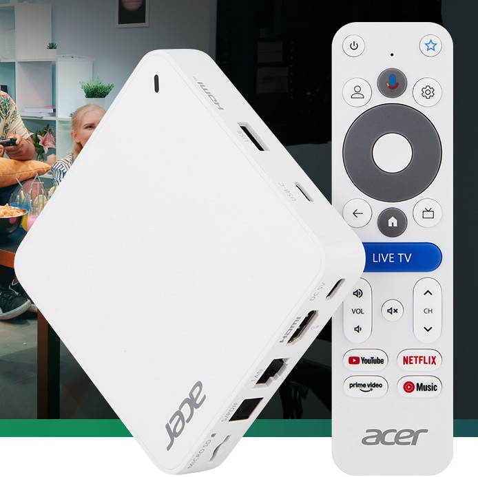 Acer 4K UHD Google TV Box Tanıtıldı: Akıllı TV Deneyimi Yeniden Tanımlanıyor