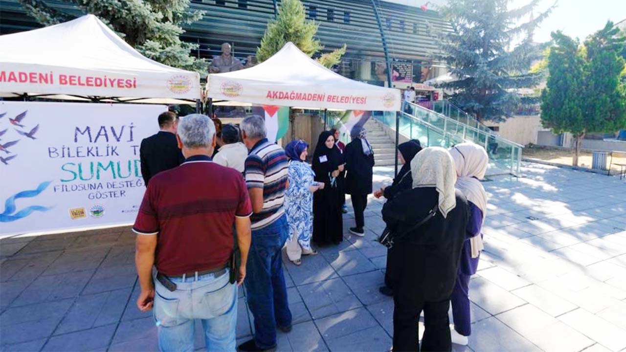 Akdağmadeni'nden Filistin’e Manevi Destek!