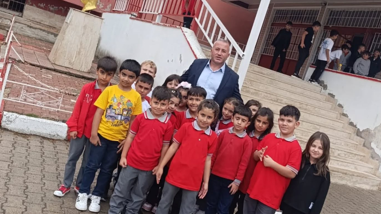 Doğankent Belediye Başkanı Ulvi Akdemir Yeni Eğitim-Öğretim Yılında Öğrencilerin Heyecanına Ortak Oldu