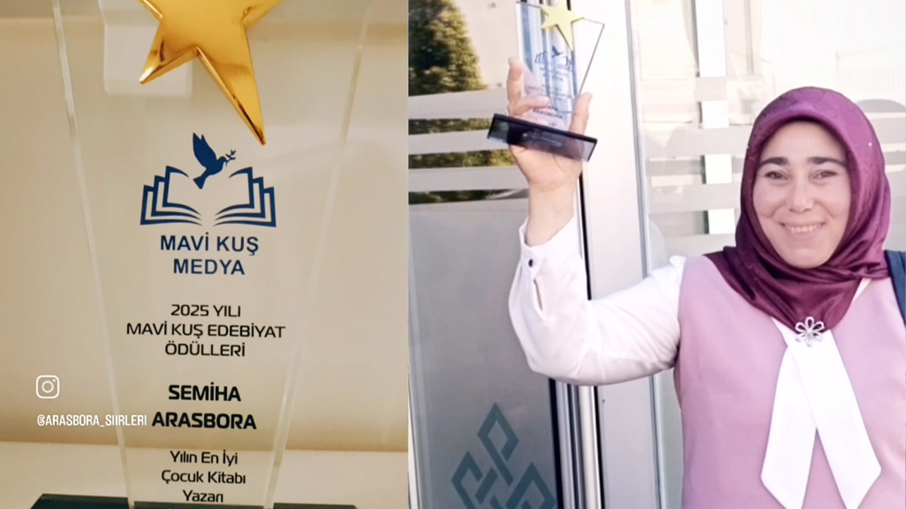 Yozgatlı Yazar Semiha Arasbora’ya Yılın En İyi Çocuk Kitabı Ödülü