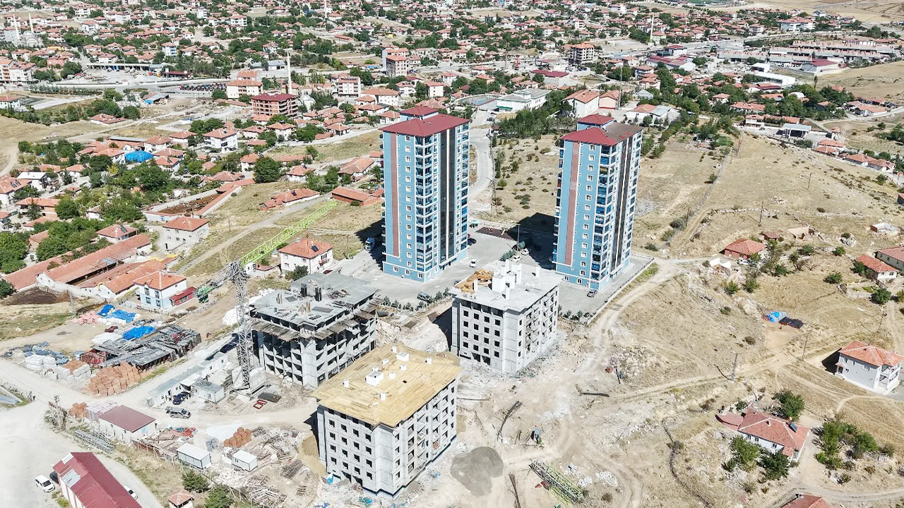 Yozgat’ın o ilçesinde konutlar yükseliyor