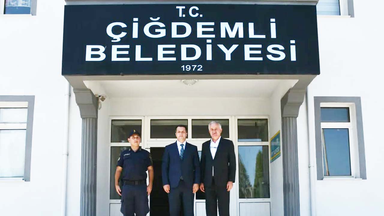 Çiğdemli Belediyesi’nde Projeler Masaya Yatırıldı: Kaymakam Canpolat Sahada