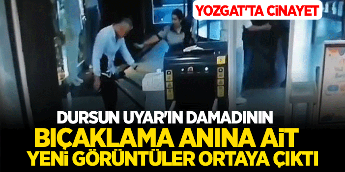 Dursun Uyar'ın Damadının Bıçaklama Anına Ait Yeni Görüntüler Ortaya Çıktı