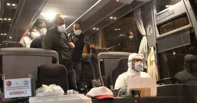 Irak’tan getirilen 17 Türk vatandaşı Kütahya’daki yurtlara yerleştirildi