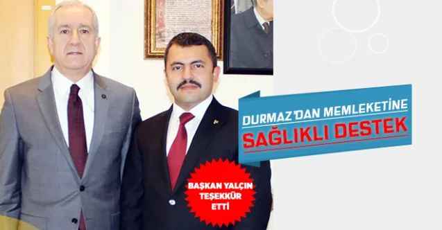 MHP Genel Başkan Yardımcısı Sadir Durmaz'dan Memleketi Yozgat'a Sağlıklı Destek