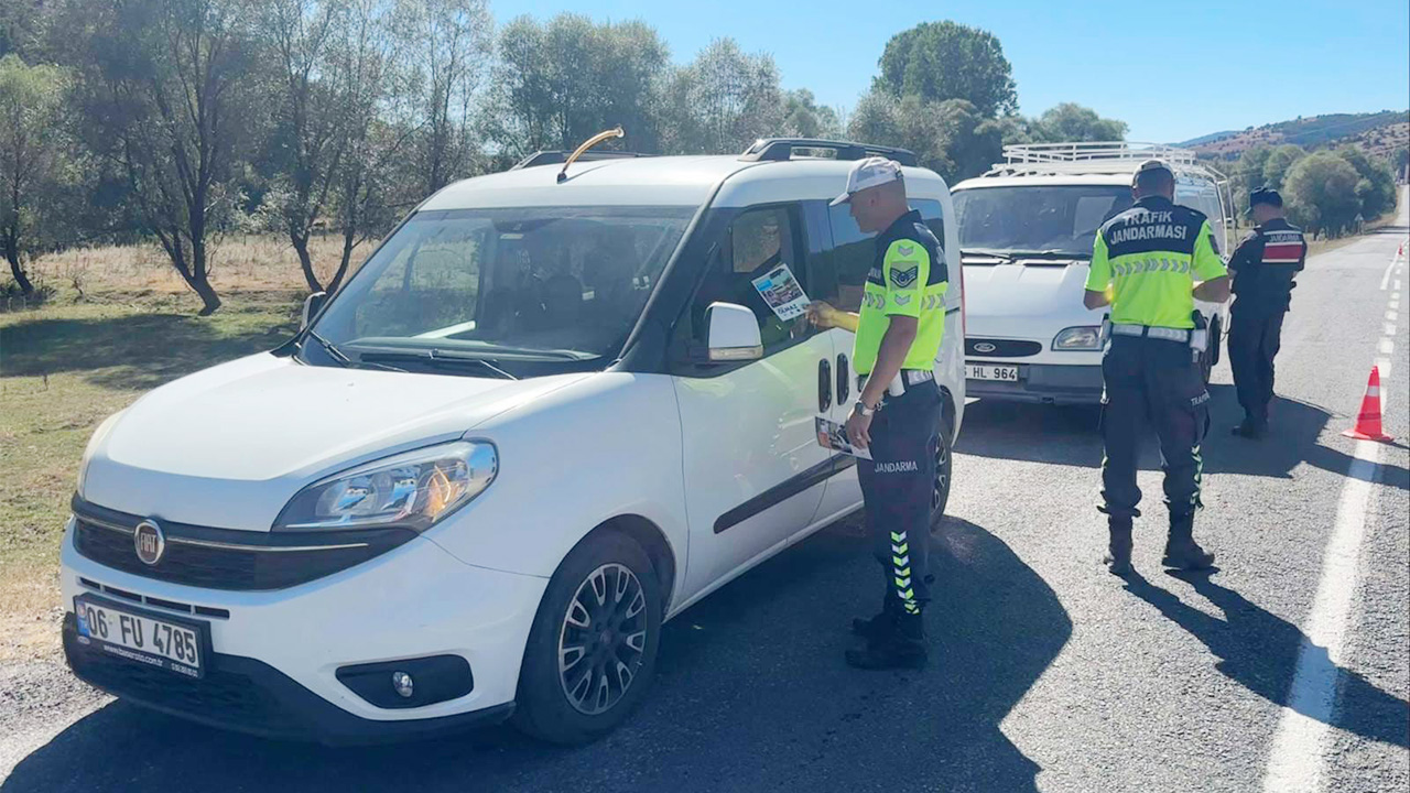 Akdağmadeni Jandarma Ekiplerinden Ortak Uygulama