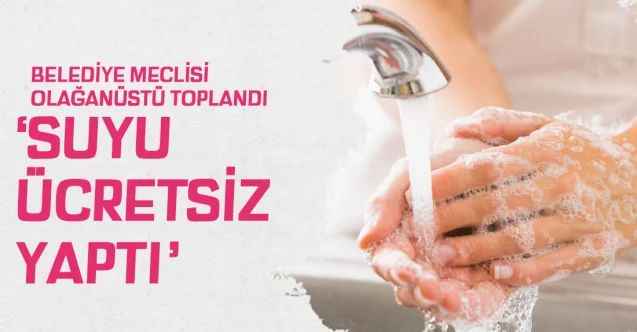 Akdağmadeni Belediyesi suyu ücretsiz yaptı