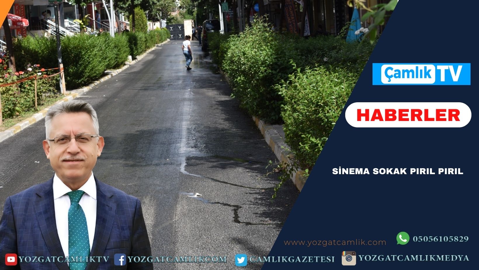 Yozgat Sinema Sokak’ta Asfalt Çalışmaları Tamamlandı: Çalışmalar Tam Gaz