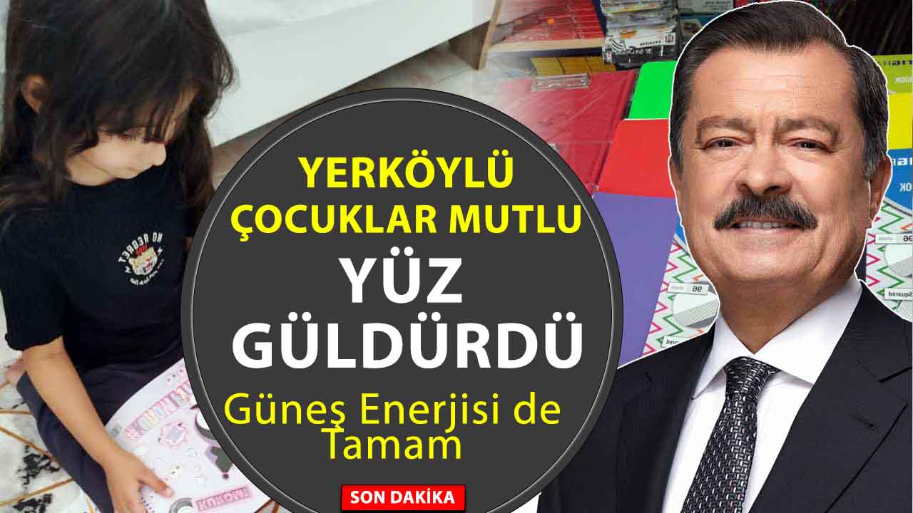 İYİ Parti Yozgat Milletvekili Lutfullah Kayalar’ın girişimleriyle yüzler güldü