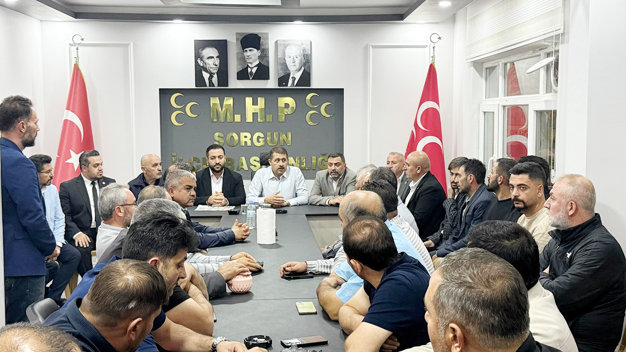Milletvekili Ethem Sedef, MHP Sorgun Teşkilatıyla Bir Araya Geldi
