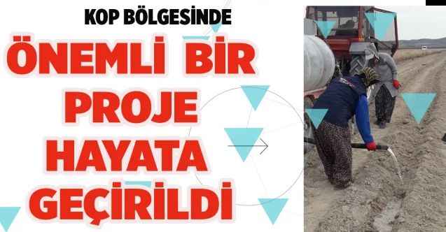KOP Bölgesinde Mera Islahı İçin Önemli Bir Proje Hayata Geçirildi