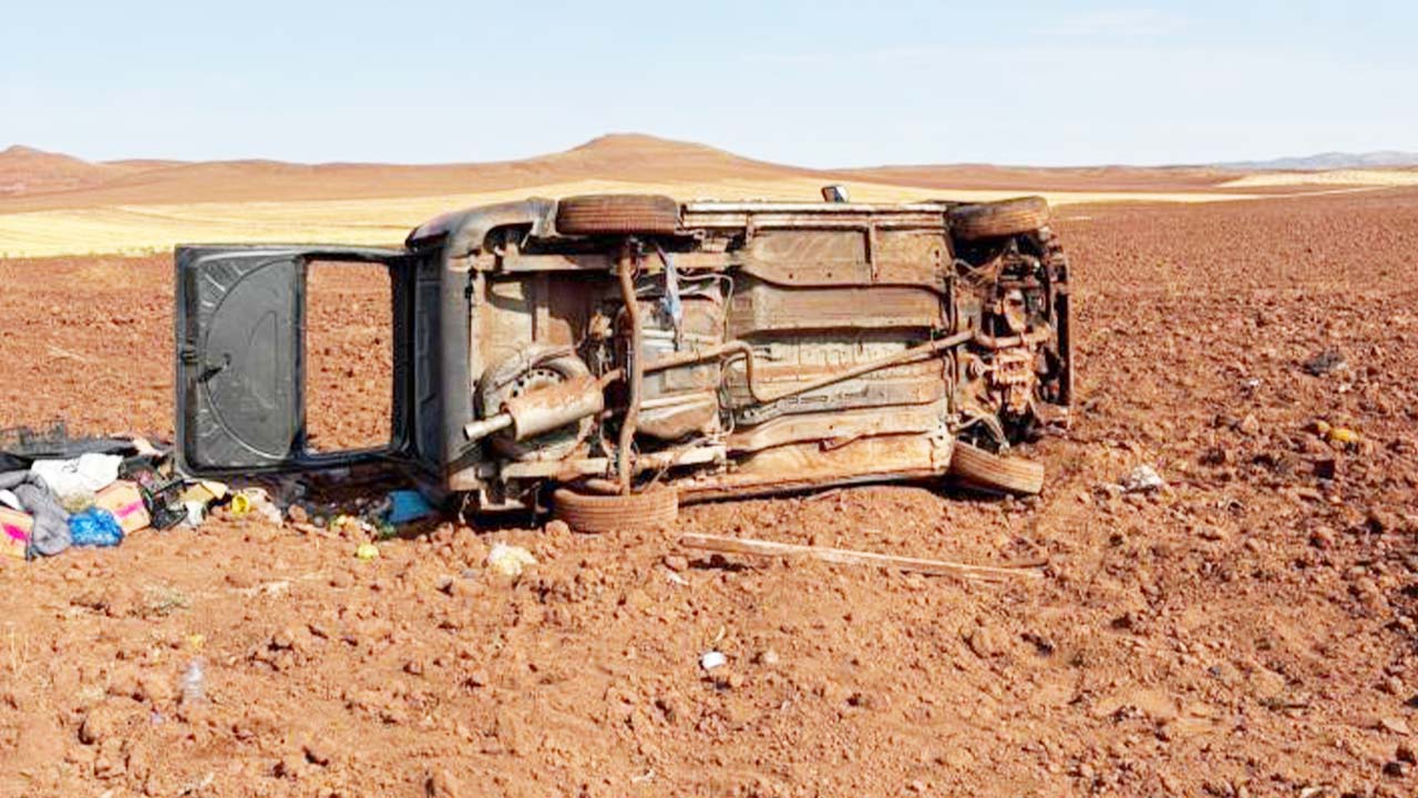 Yozgat’ta Seyir Halindeki Araç Takla Attı: 1 Kişi Ağır Yaralı