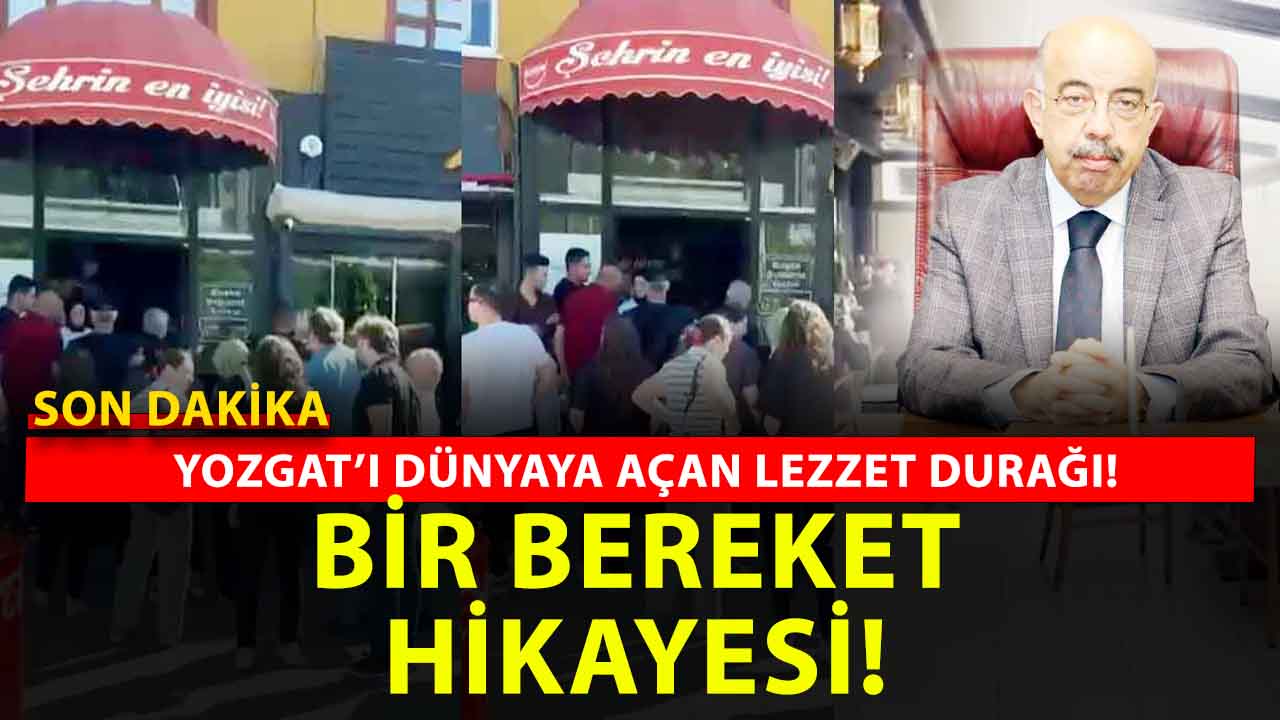 Yozgat’ta bir bereket hikayesi: Zafer Türk Mutfağı…