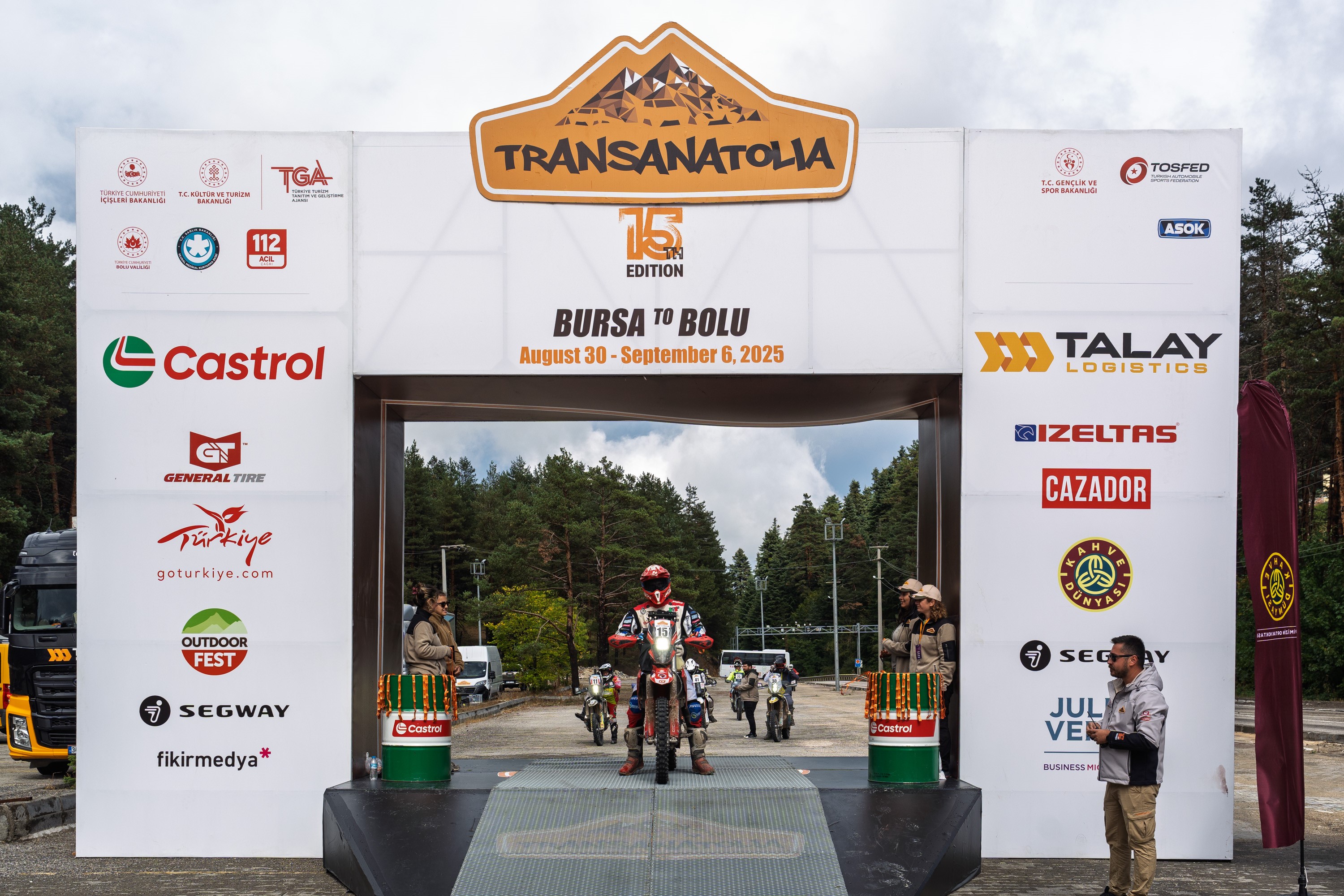 Yozgat'ta başlayan TransAnatolia Rally Raid Bolu'da Tamamlandı