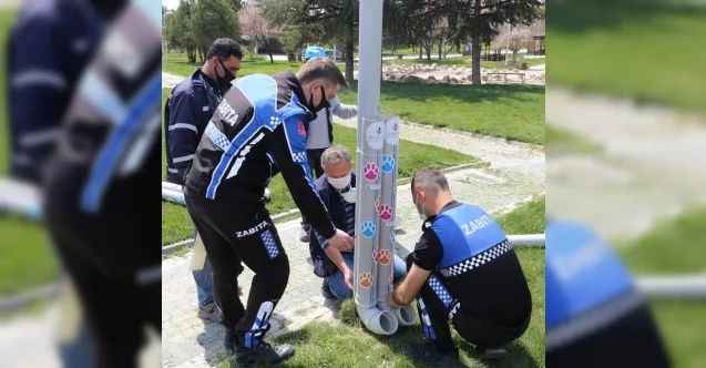 Sivrihisar’da sokak hayvanları için beslenme alanları oluşturuldu