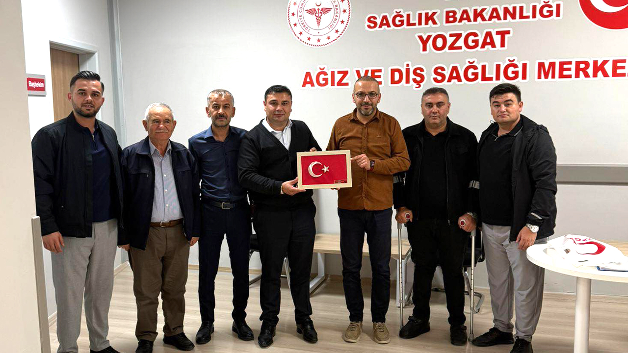 Yozgat Şehit Aileleri Derneği’nden Ağız ve Diş Sağlığı Merkezine Anlamlı Ziyaret