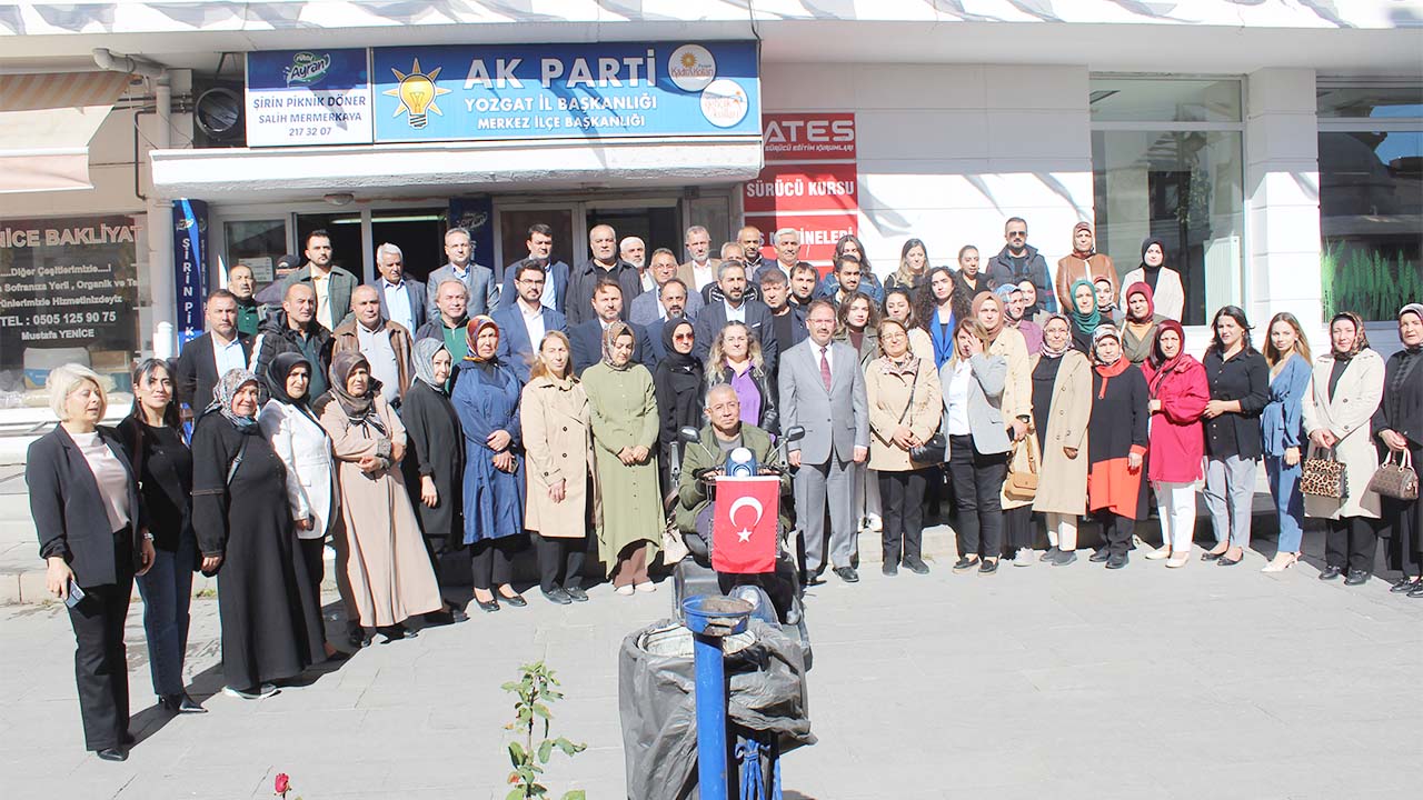 AK Parti Yozgat Kadın Kolları’nda Yeni Yönetim Göreve Başladı
