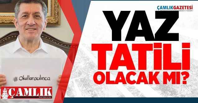 Yaz tatili olacak mı? Bakan Selçuk açıkladı, telafi eğitimi düzenlemesi” kısmi ve hızlandırılmış bir “telafi