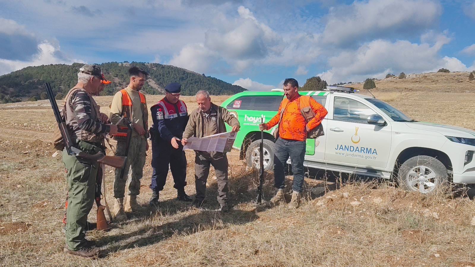 Yozgat Jandarmasından Avcılara Denetim: 37 Avcı Kontrol Edildi