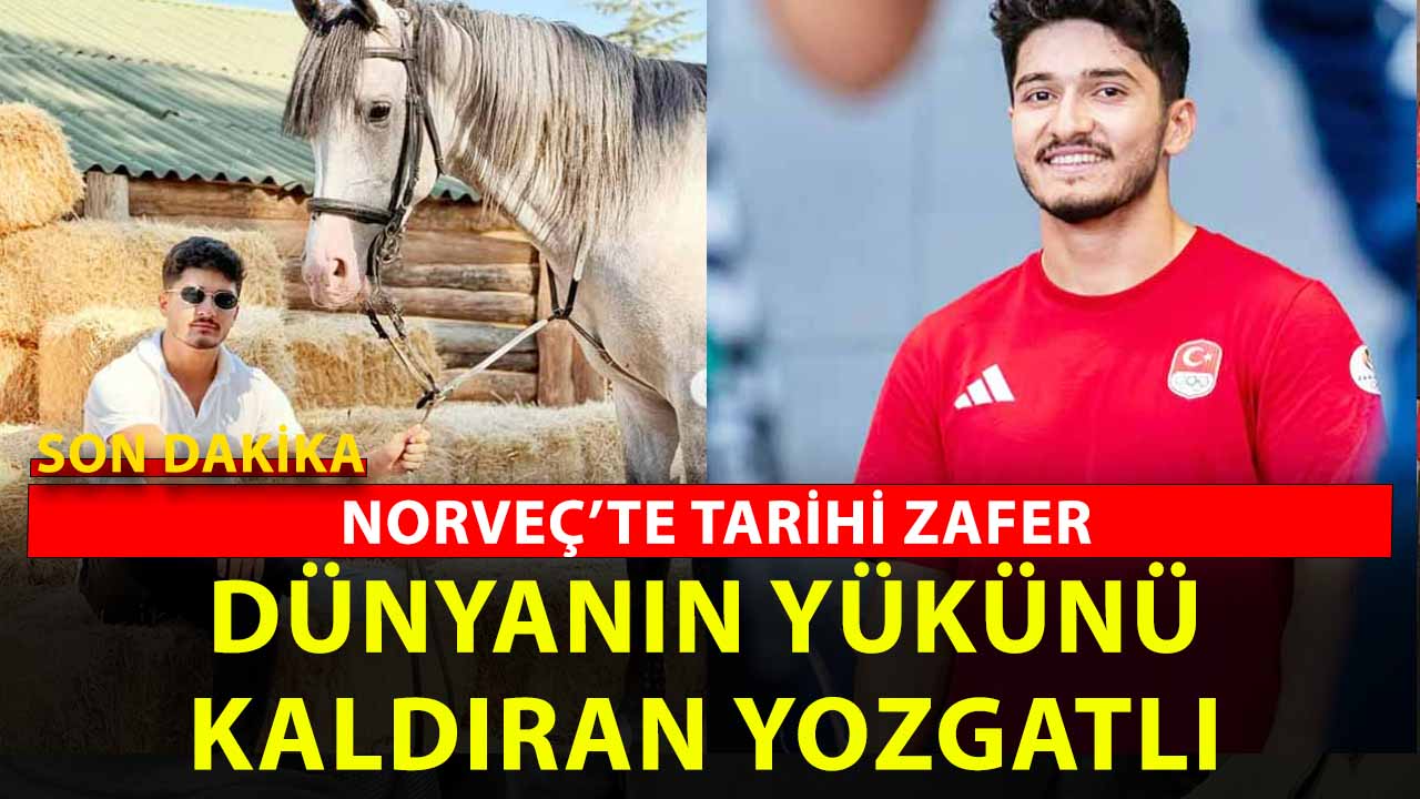 Yozgat’ın Gururu Muhammed Furkan Özbek, Dünya Şampiyonu Oldu