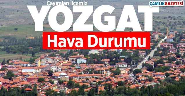 17 Nisan Cuma Yozgat ve ilçelerinde hava durumu