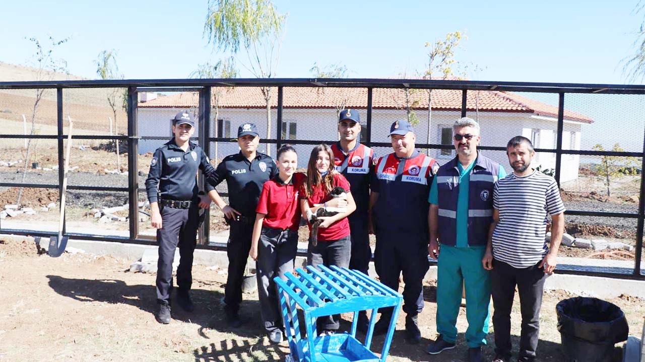 Öğrenciler Yozgat’ta Hayvan Barınaklarında Hayvan Sevgisi Kazandı