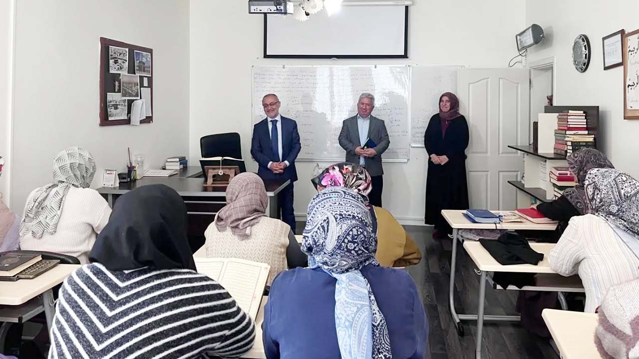 Yozgat Müftüsünden Kur’an Kurslarına Anlık Ziyaret!