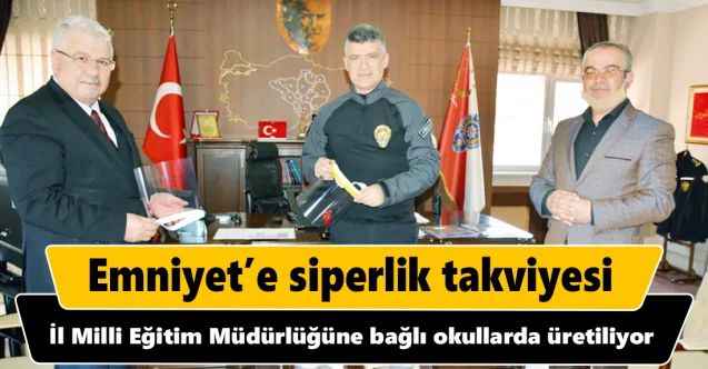 Yozgat İl Emniyet Müdürlüğüne yüz siperliği verildi