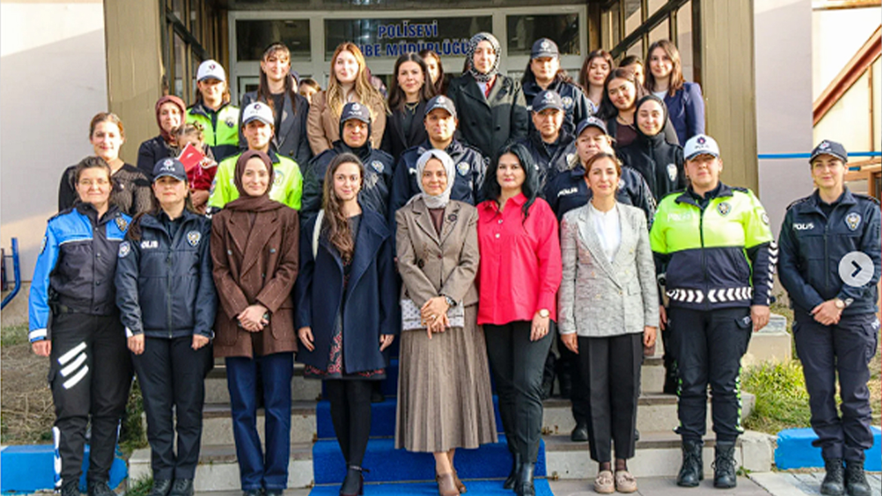 Polis Eşleri Derneği Yozgat Şubesi’nden Kadın Personellere Tanışma Toplantısı