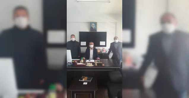 Sorgun’da muhtarlara maske dağıtıldı