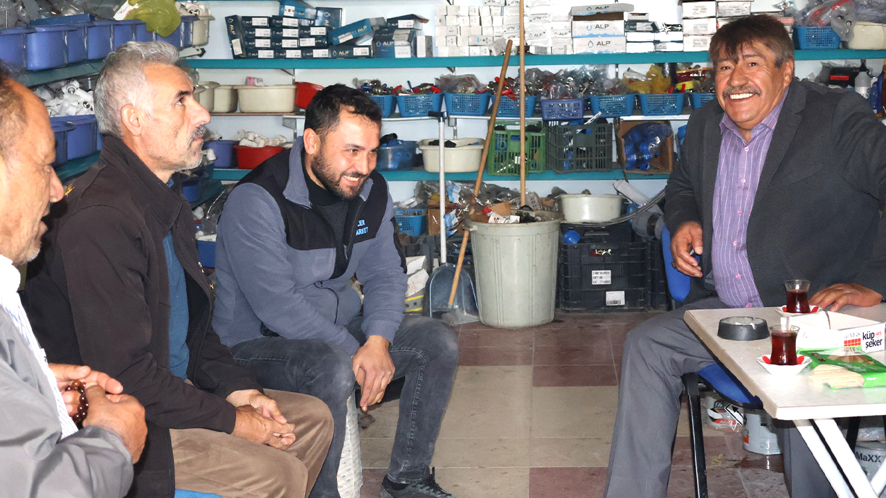 Saraykent'in Çalışkan Başkanı Vatandaşlarla Buluştu