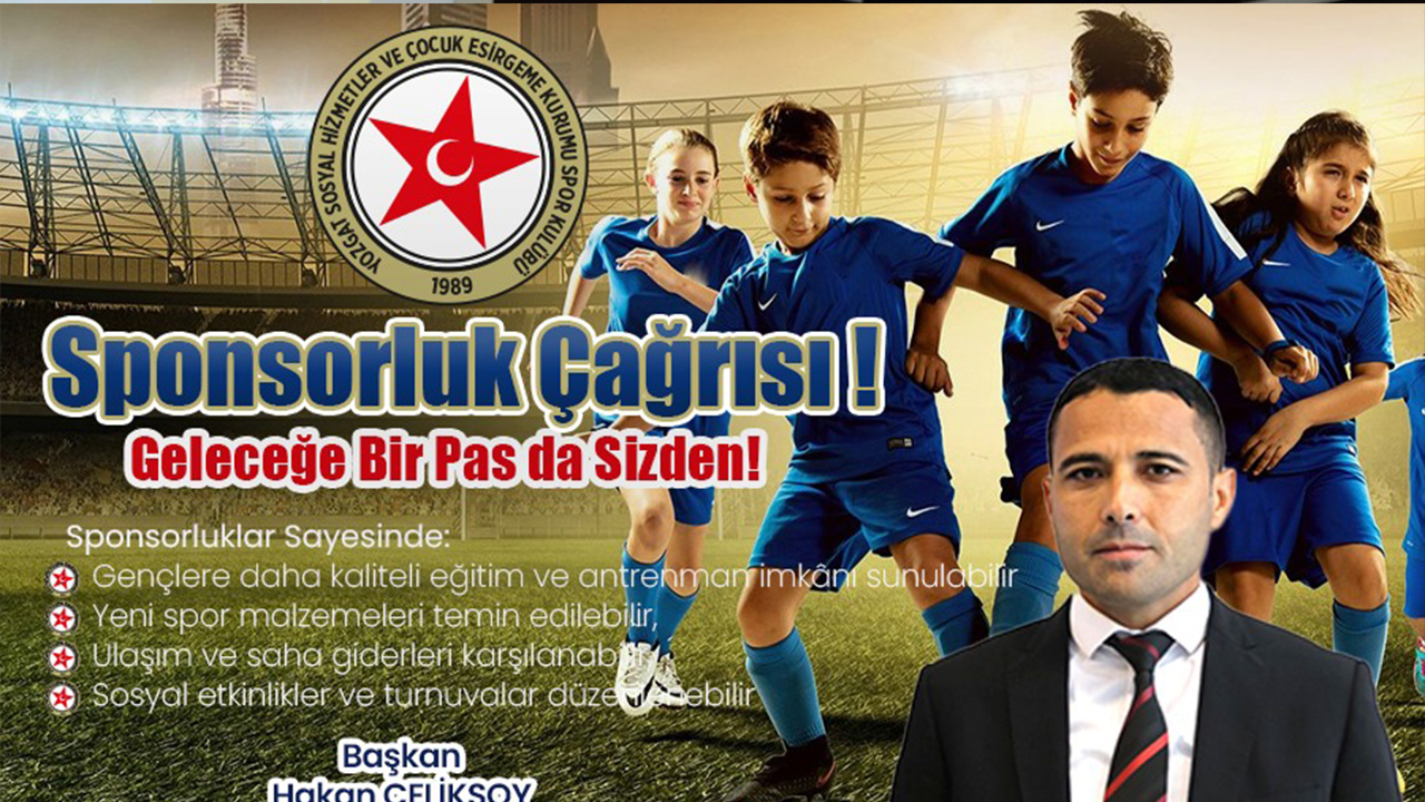 Yozgat SHÇEK Spor Kulübü’nden Sponsorluk Çağrısı