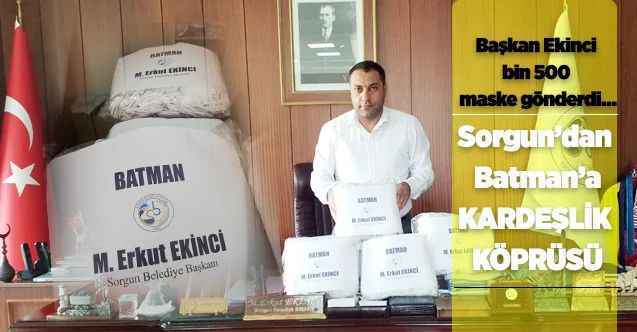 Sorgun'dan Batman'da Kardeşlik Köprüsü... Sağlık Çalışanlarına Başkan Ekinci'den Anlamlı Destek!