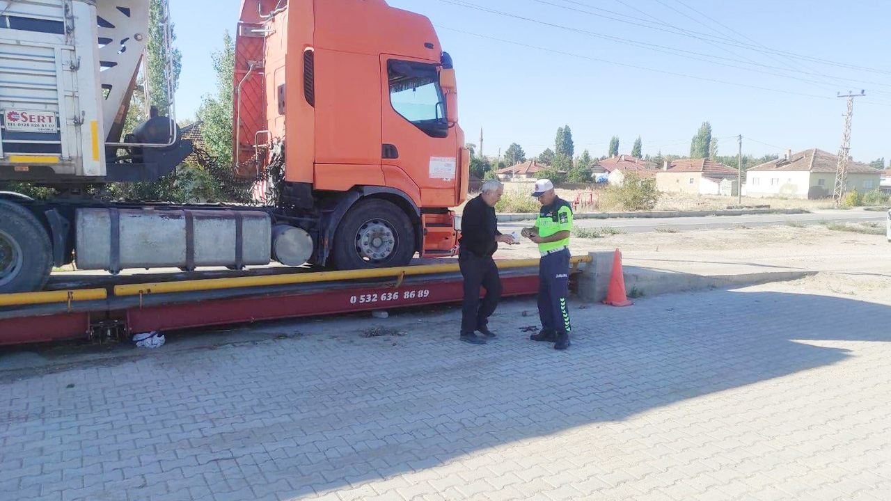 Yozgat’ta tonaj ihlalinin cezasını biliyor musunuz?