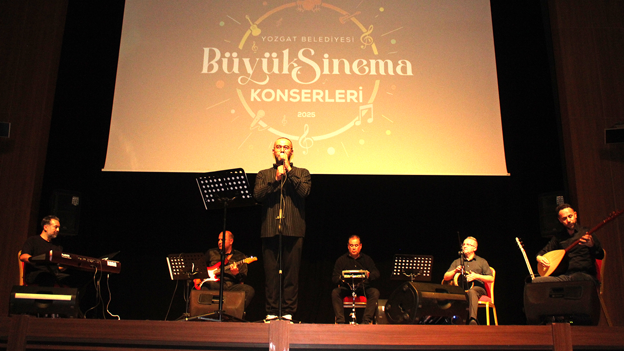 Yozgat Büyük Sinema Konserleri Başladı