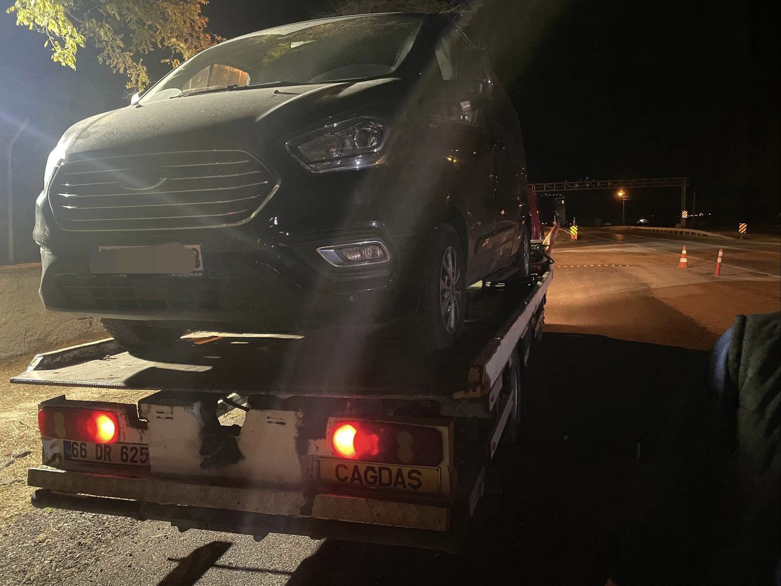 Boğazlıyan’da Güven ve Huzur Uygulamasında Yakalanan Araç Yediemin Otoparkına Teslim Edildi
