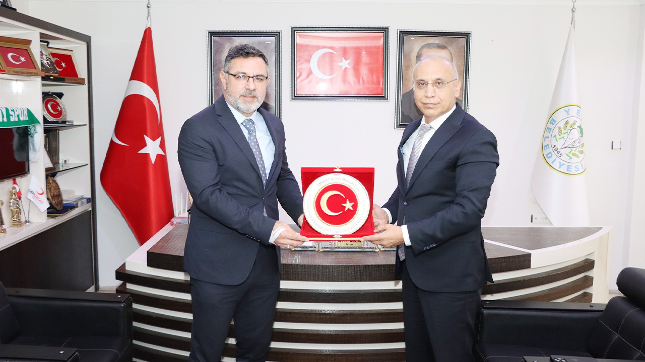 Emniyet Genel Müdürü hemşehrimiz Fatih Kaya Yerköy’de Başkan Arslan ile Görüştü