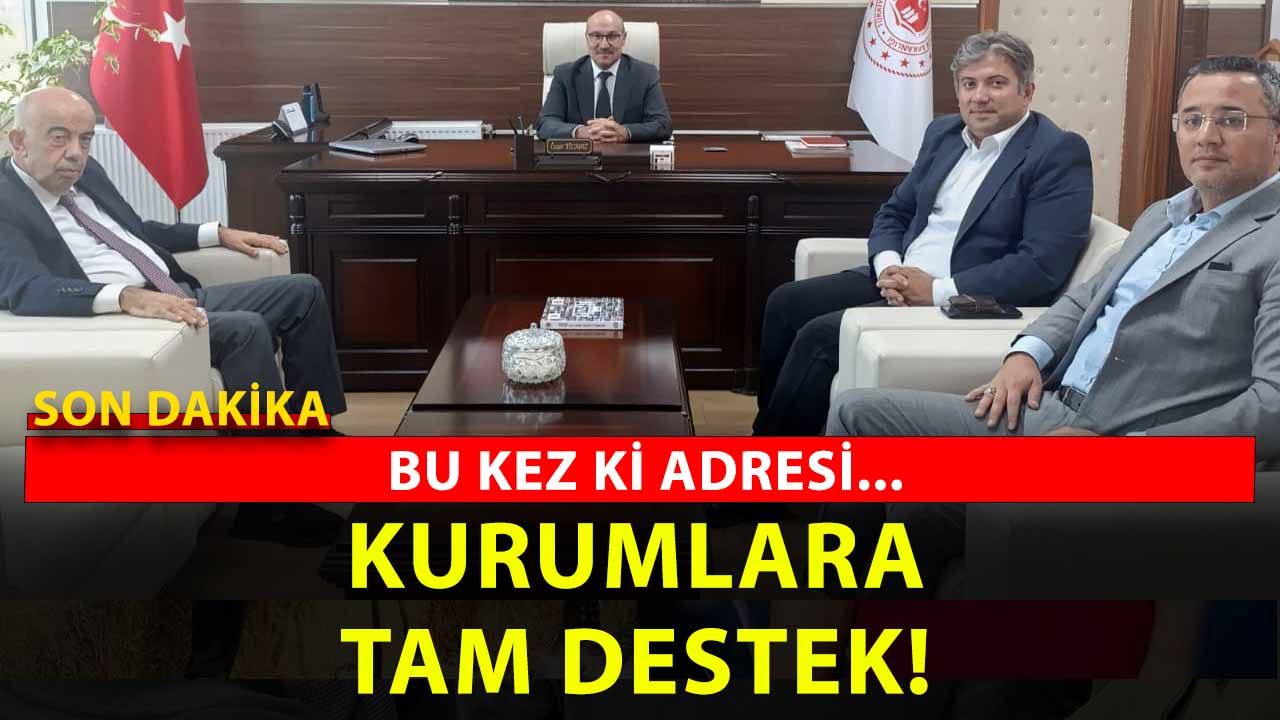 Yozgat Gimat Yönetim Kurulu Başkanı Zafer Özışık’tan Çevre ve Şehircilik İl Müdürü İzzet Yılmaz’a ziyaret